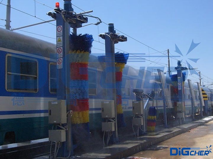 全自動軌道列車清洗系統